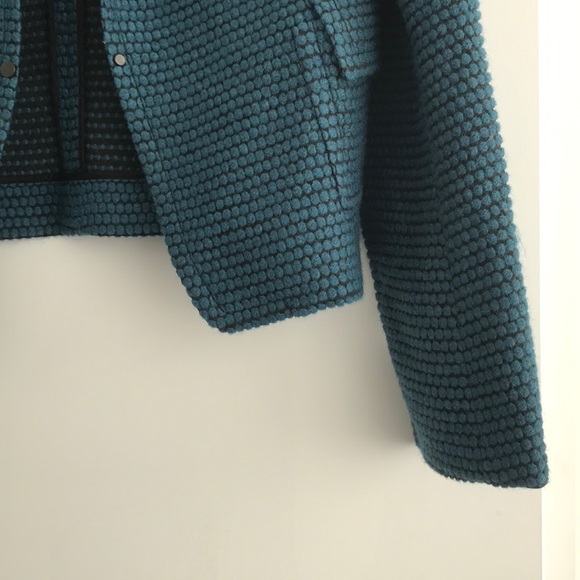 Akris Punto Teal Blazer - Picture 5 of 8